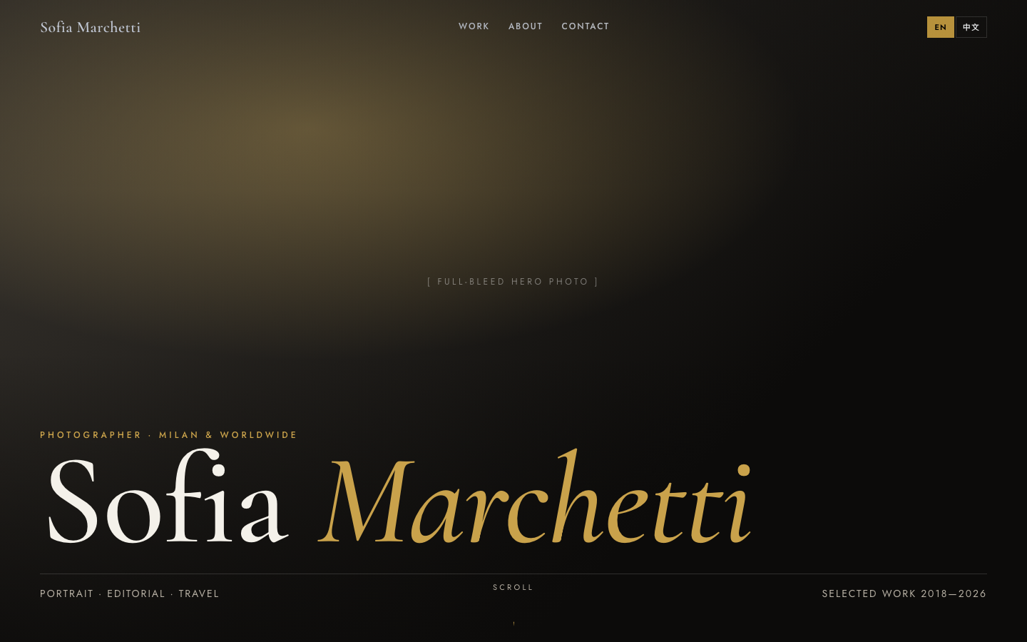 Fullscreen Photo template preview